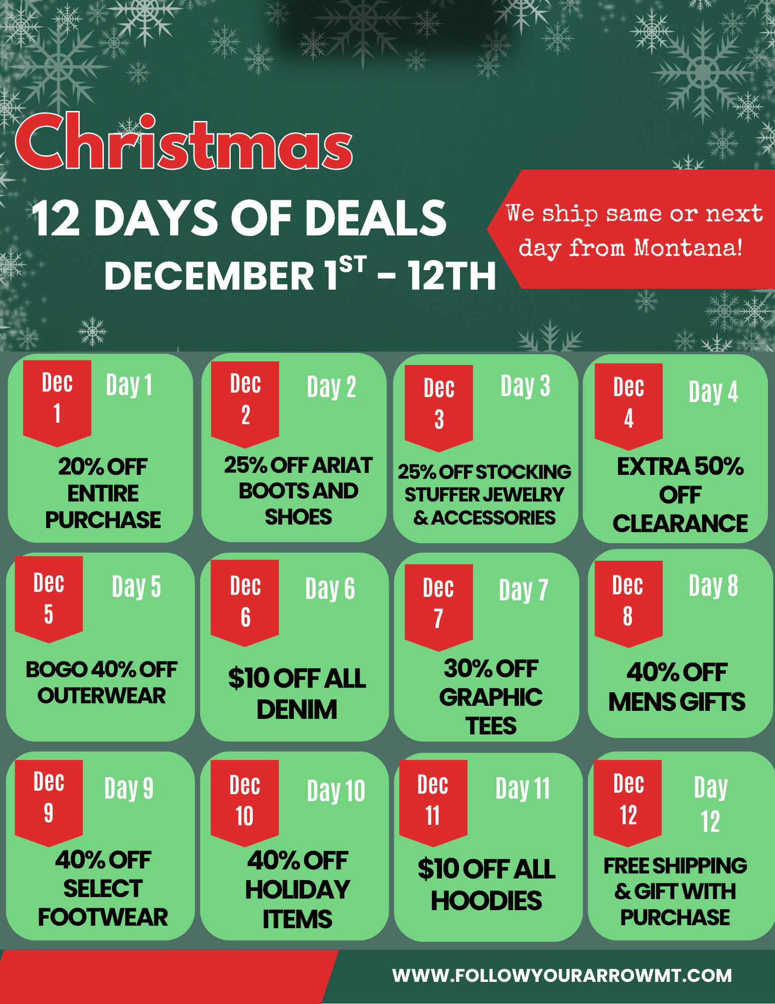 12 Days of Deals