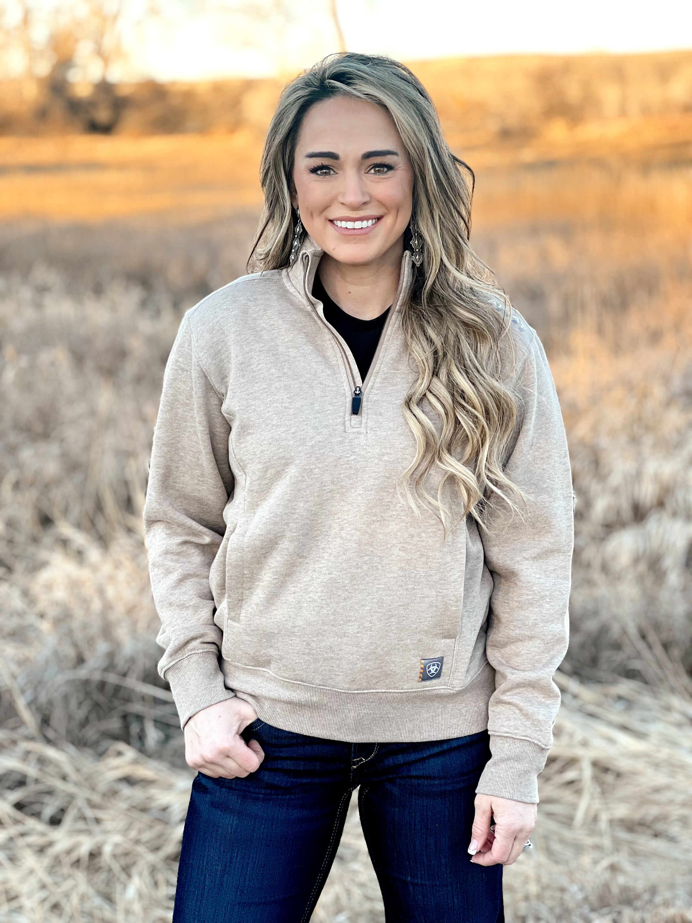 The Rebar 1/2 Zip Lightweight Sweatshirt