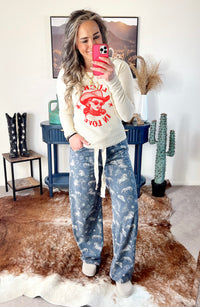 The Western Stretch Denim Pant