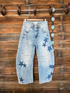 The Blakely Summer Stars Barrel Jean