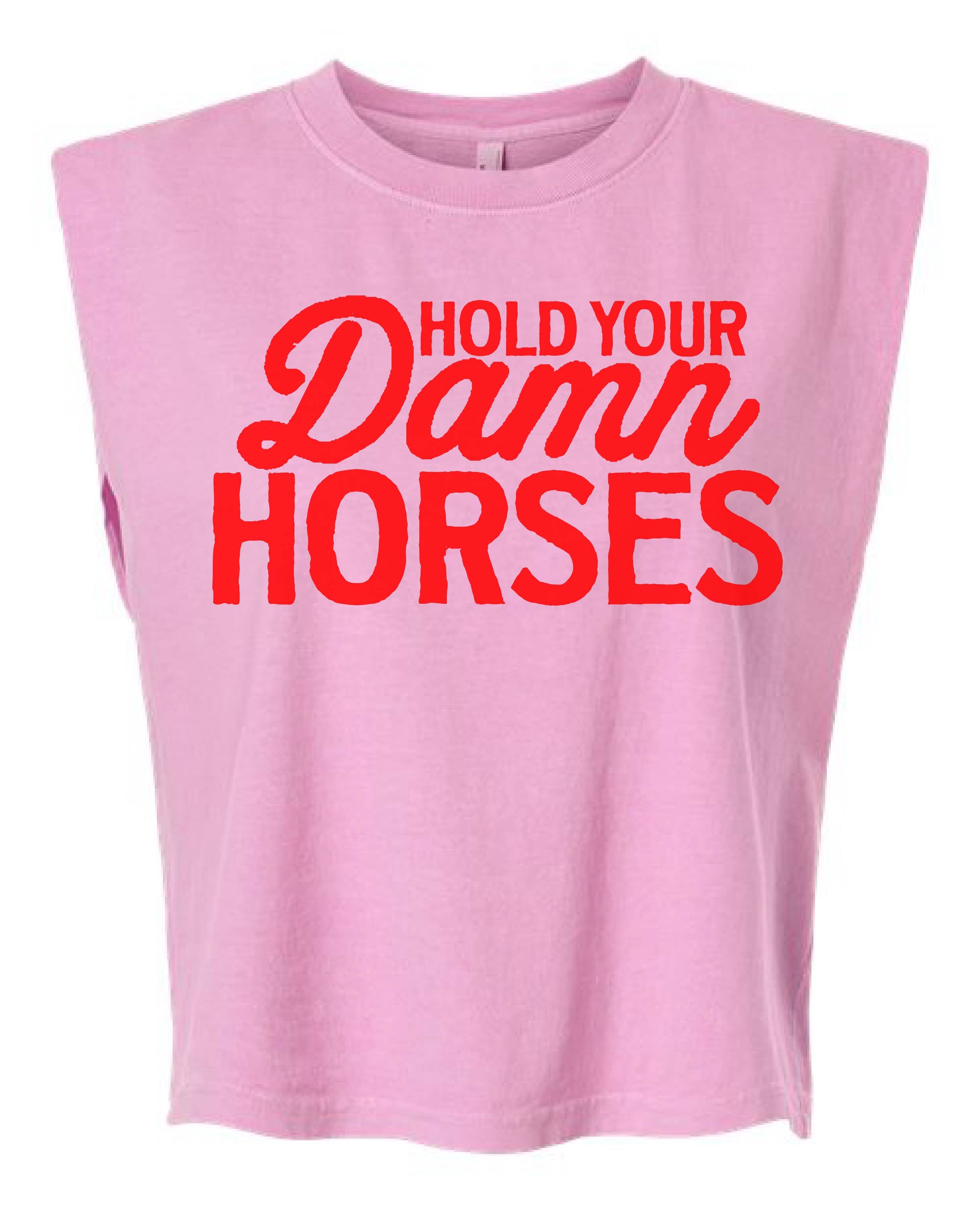 Hold Your Horses Boxy Tank
