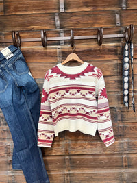 The Winter Sunset Sweater