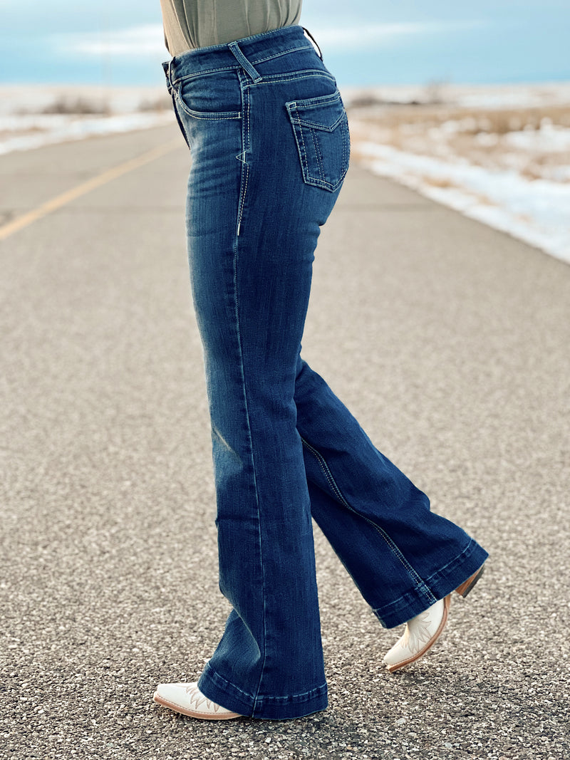 The Powell High Rise Slim Trouser Jean