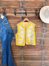 Kelli's Closet  Mustard Vest
