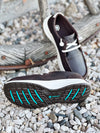 The Women's Waterproof Slip on Shoe in Chocolate Caiman
