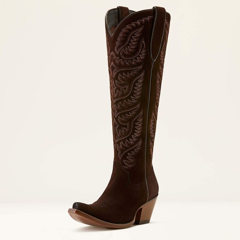 The Laramie Stretch Fit Boot in Espresso