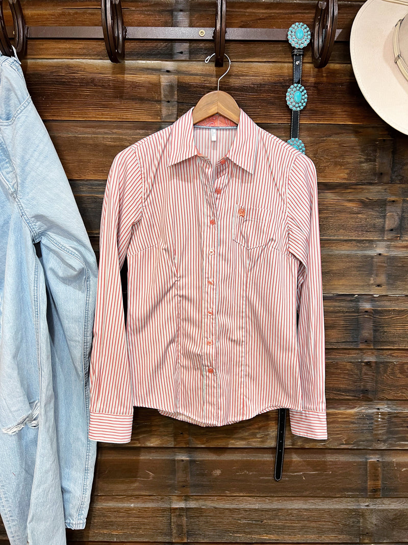Kelli's Closet Cinch Button Up