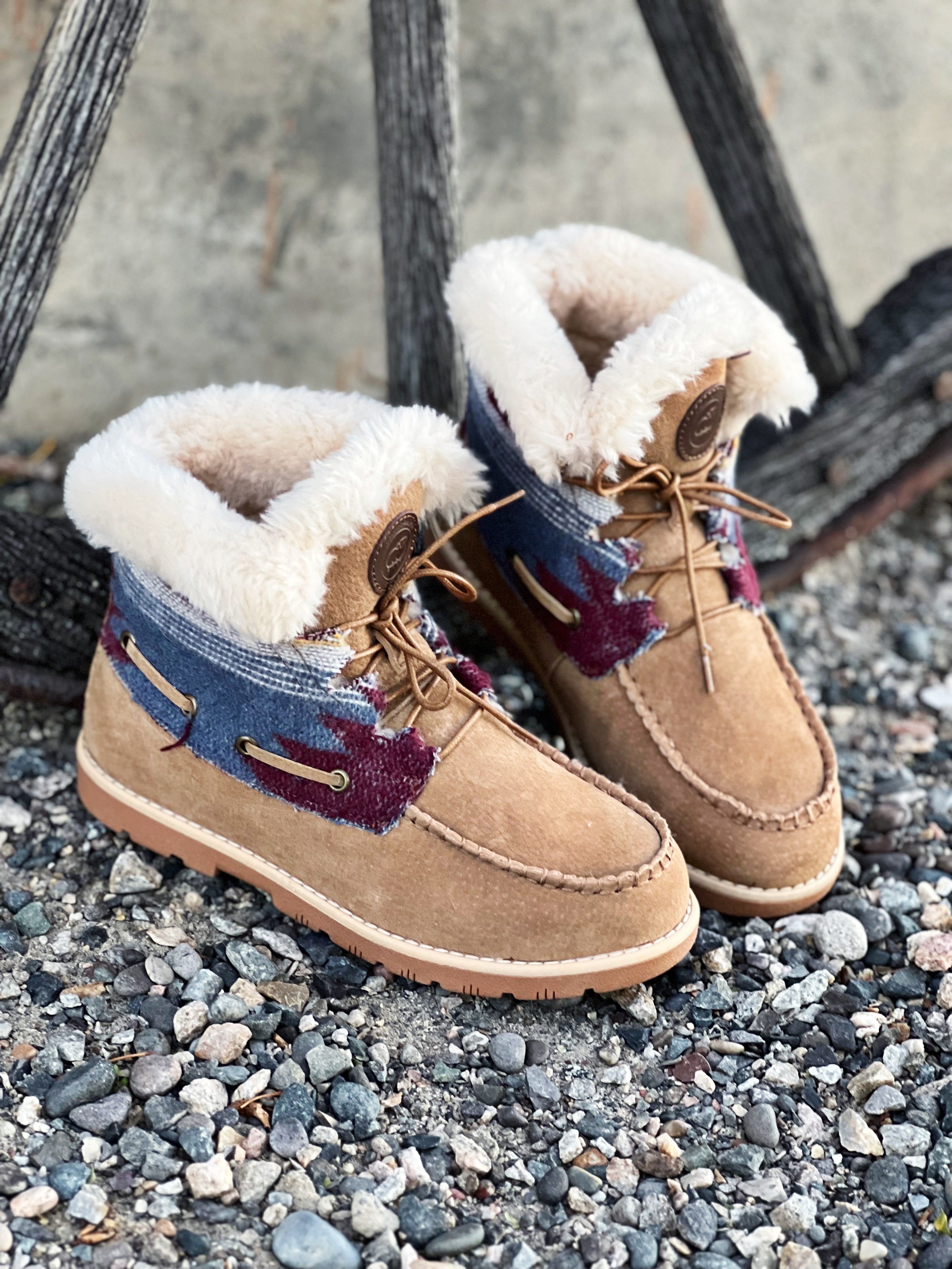 Chestnut fur clearance boots