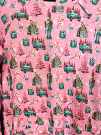 The Festive Pink Holiday Top