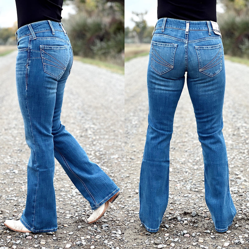 The Tristen Mid Rise Bootcut Jean
