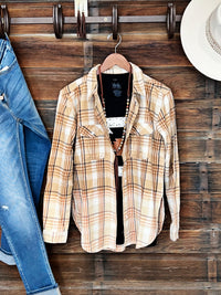 The Lubbock Flannel Top