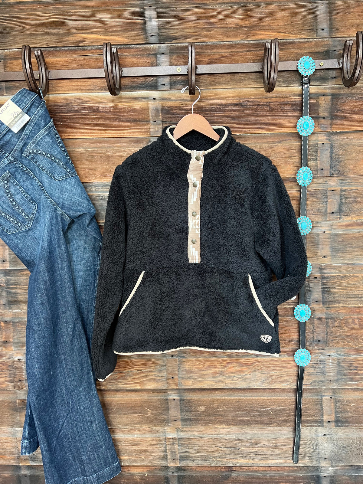 The Berber Quarter Button Pullover