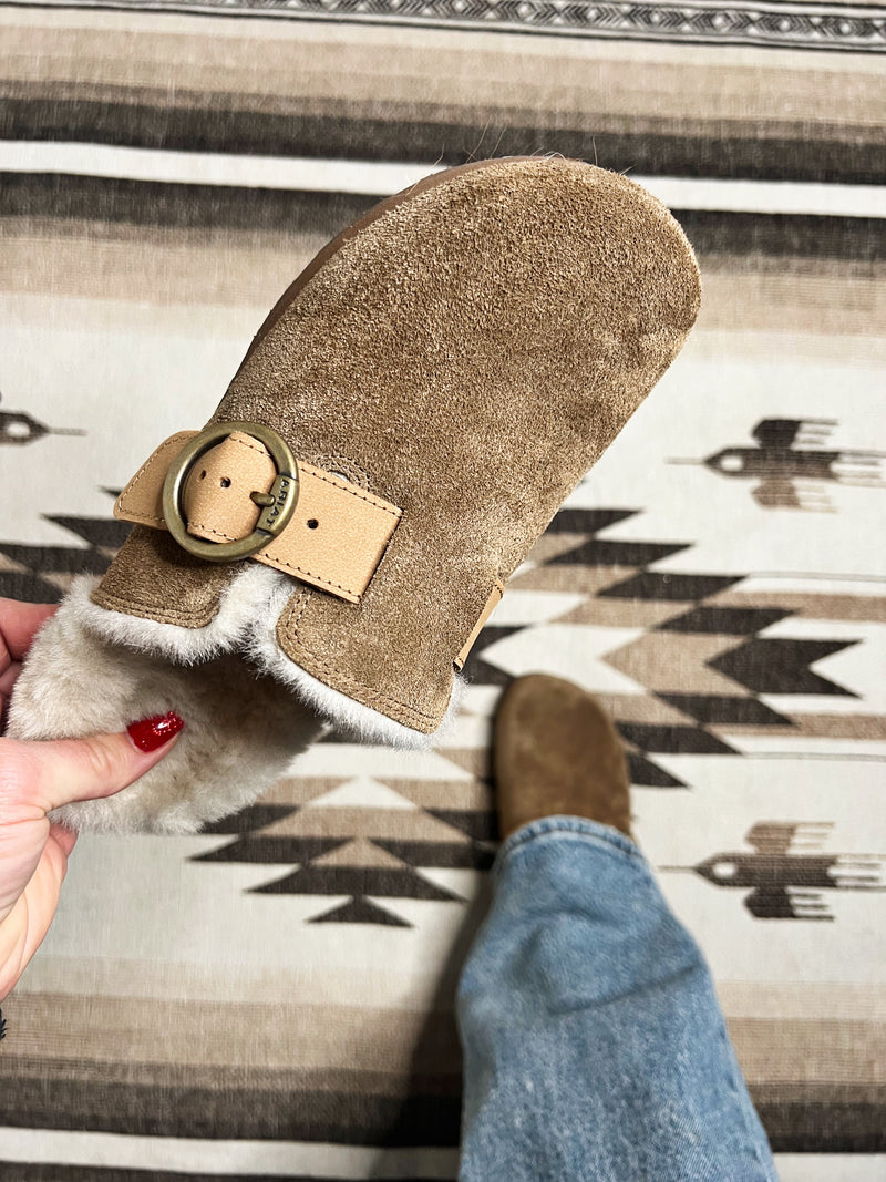 The Sherpa Slip on Mule
