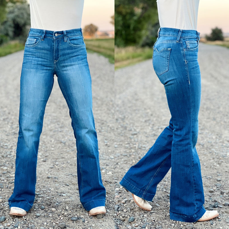 The Claire High Rise Slim Trouser Jean