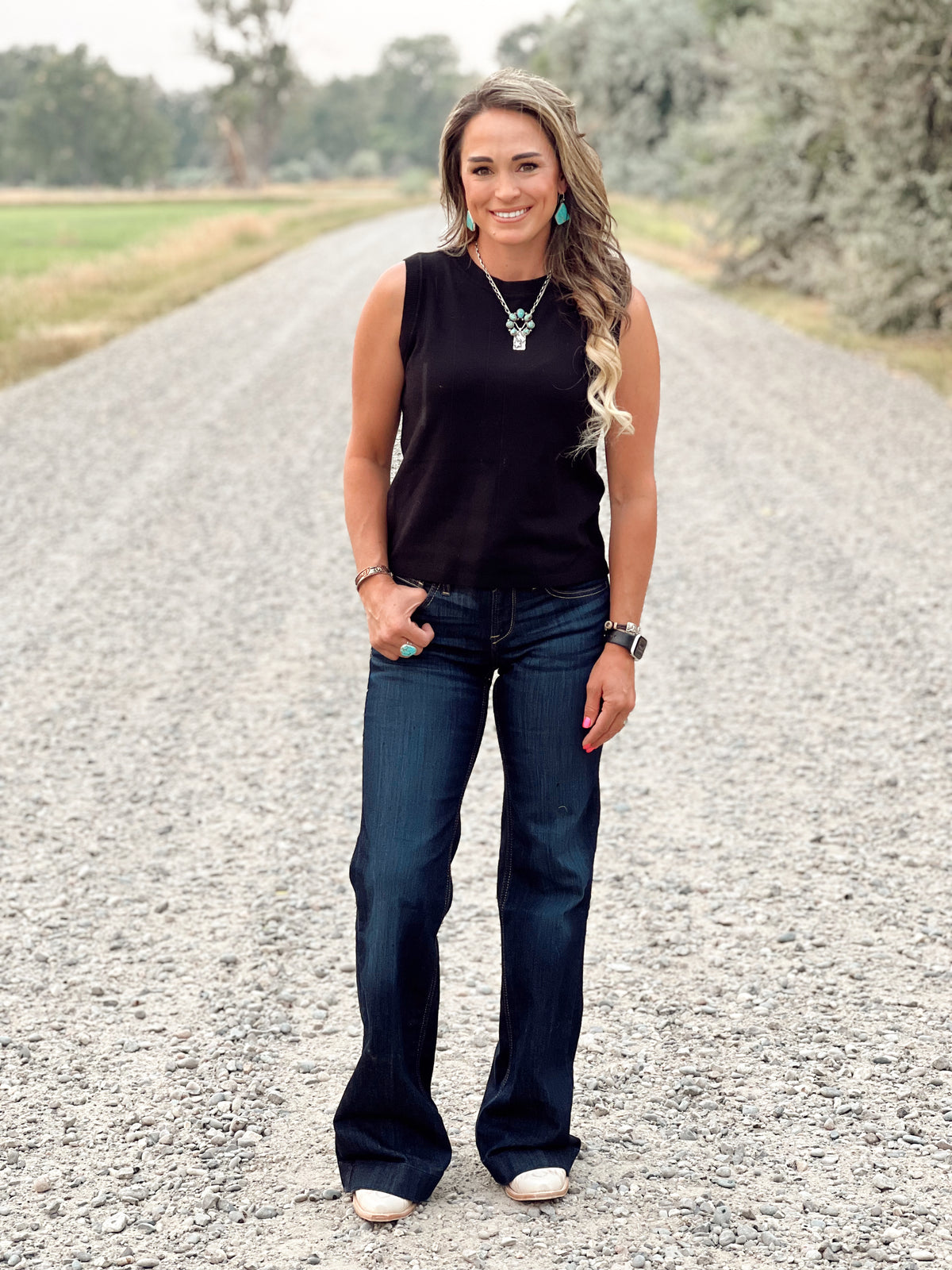 The Black Sweater Tank