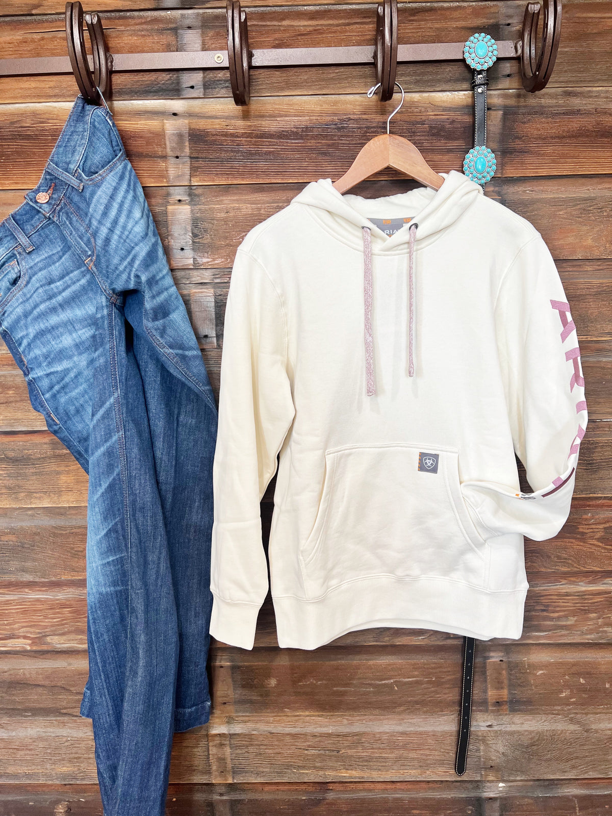 The Oakdale Rebar Hoodie in Ivory