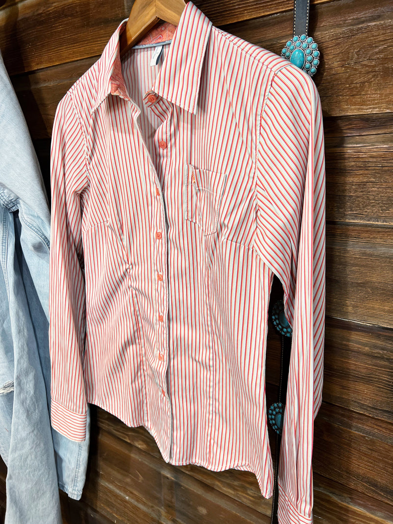 Kelli's Closet Cinch Button Up
