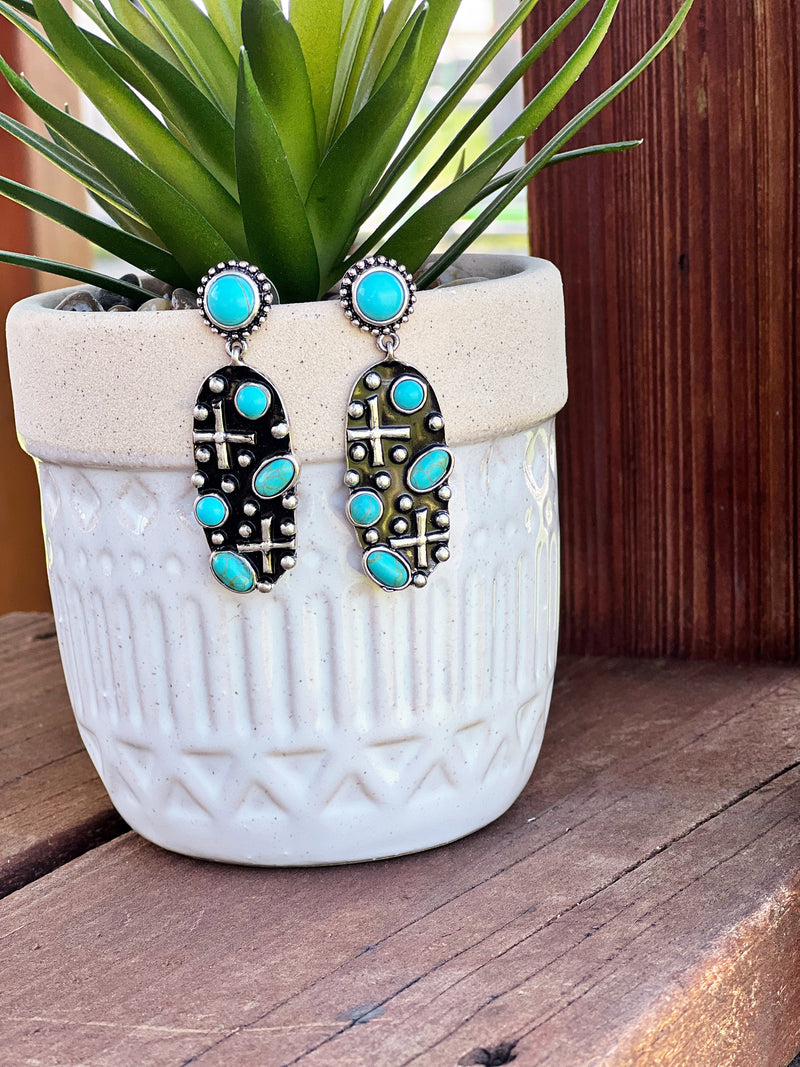 The Cross Earrings