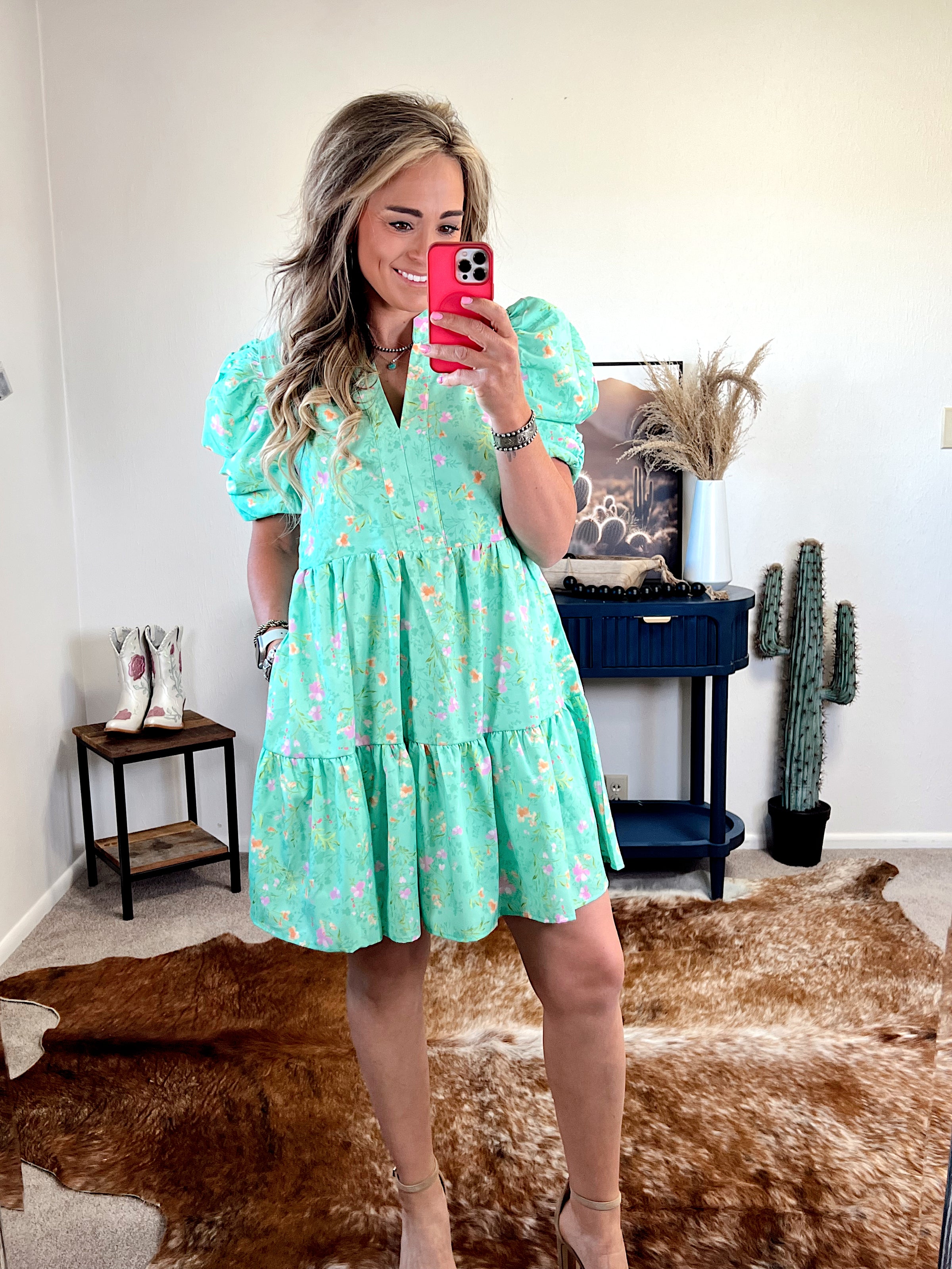 Floral Baby Doll Dress