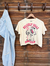 Beverly Hills Pony Club relaxed Crop T-shirt