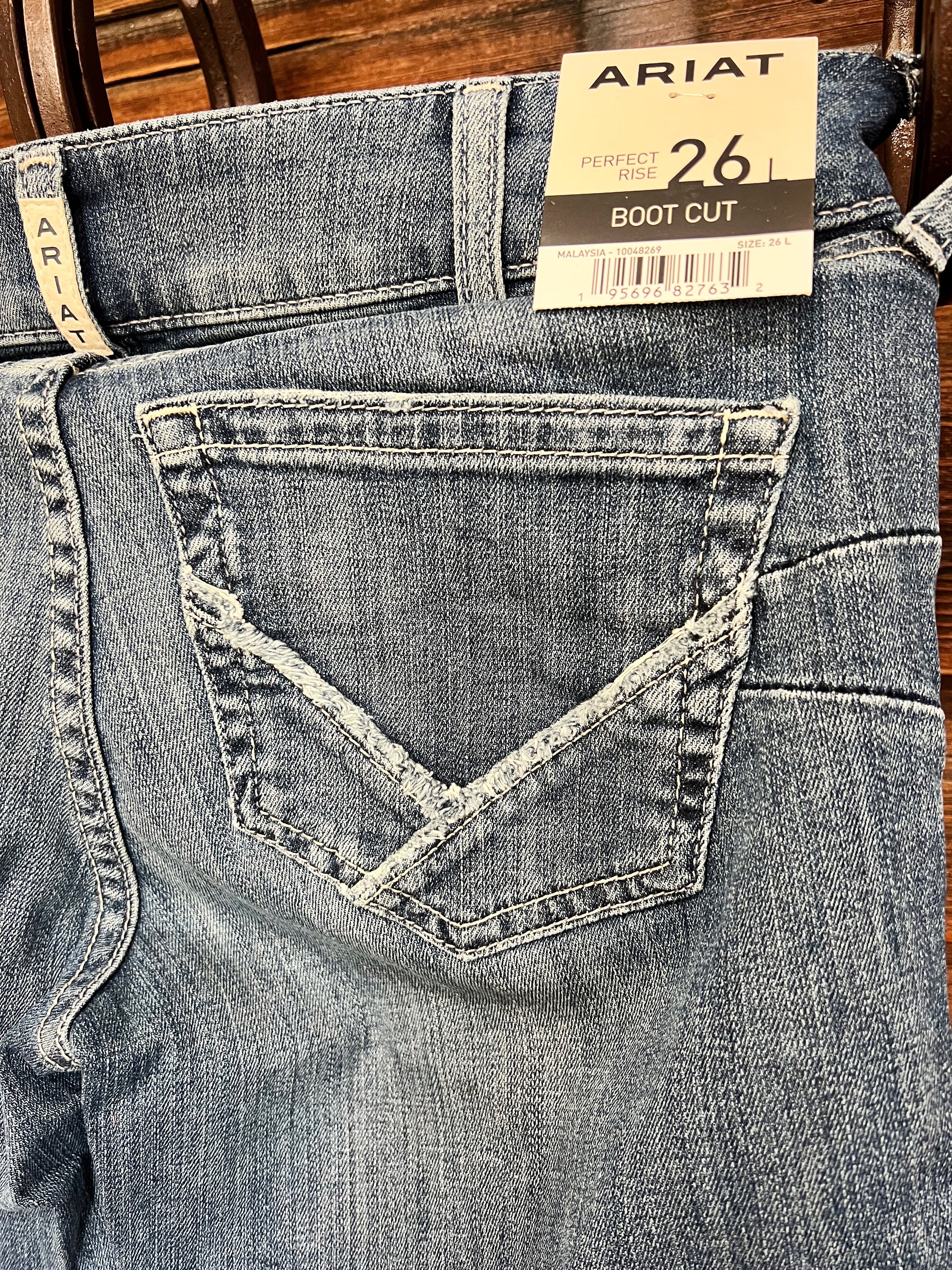 Ariat Perfect Rise Bootcut Jeans 26L
