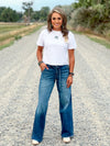 The Kansas High Rise Wide Leg Jean