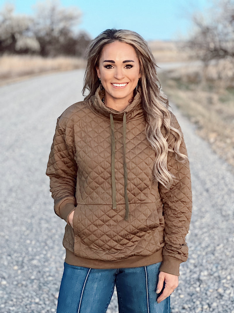 The Amarillo Funnel Neck Sweatshirt