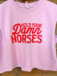 Hold Your Horses Boxy Tank