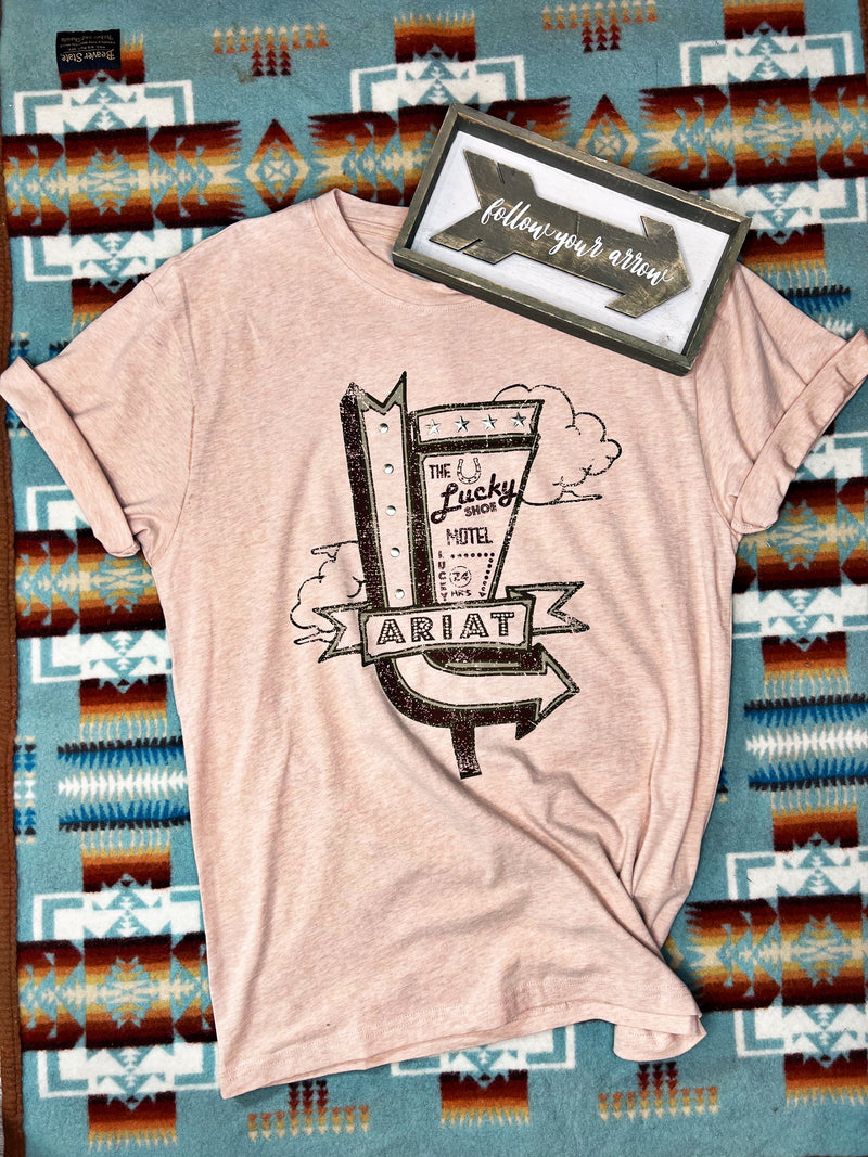 The Lucky Shoe Motel Tee