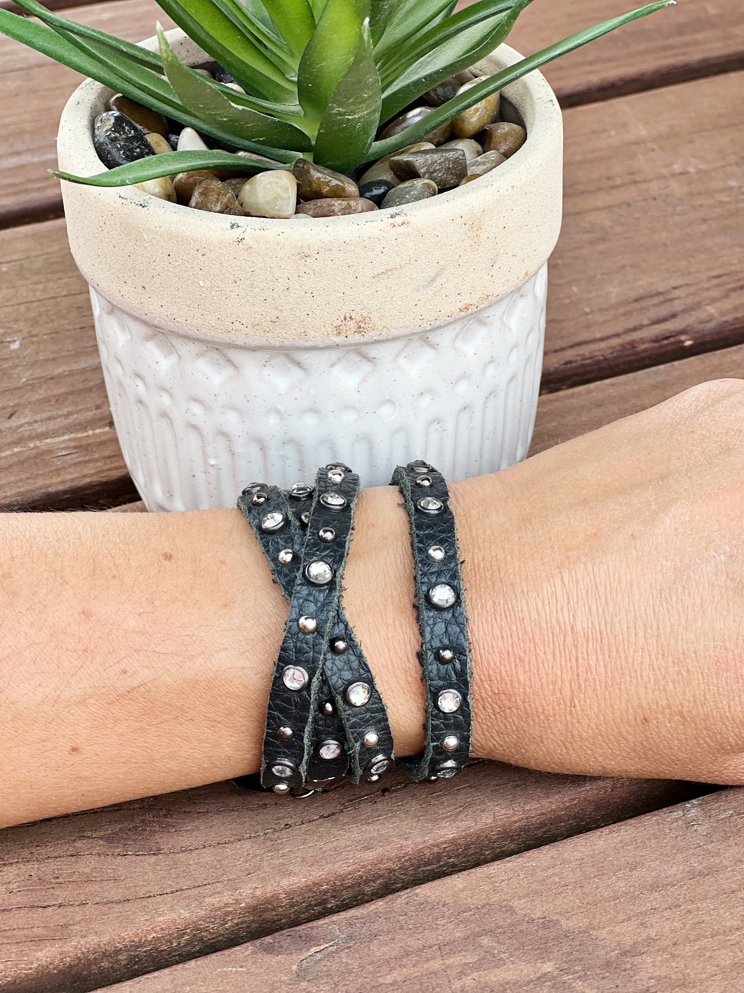 The Leather Wrap Bracelet