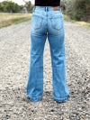 The Pintuck Flare Jean