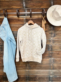 The Auburn Hoodie in Southwest Ivory