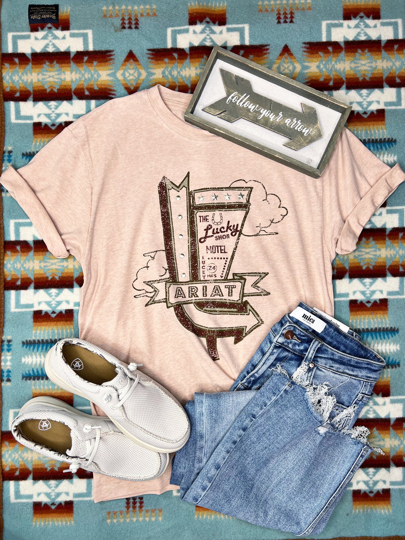 The Lucky Shoe Motel Tee