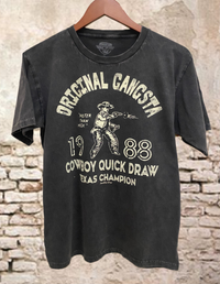 Original Gangsta Acid wash Relaxed Tee