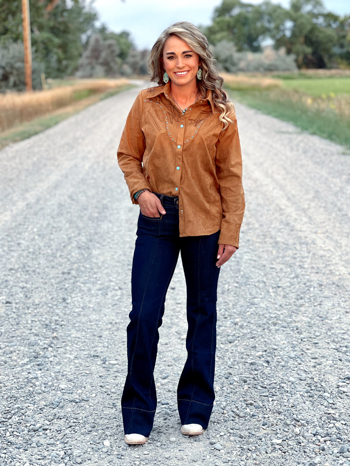 The Amarillo Button Up