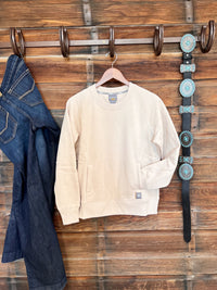 The Rebar Lightweight Fleece Pullover in Slate