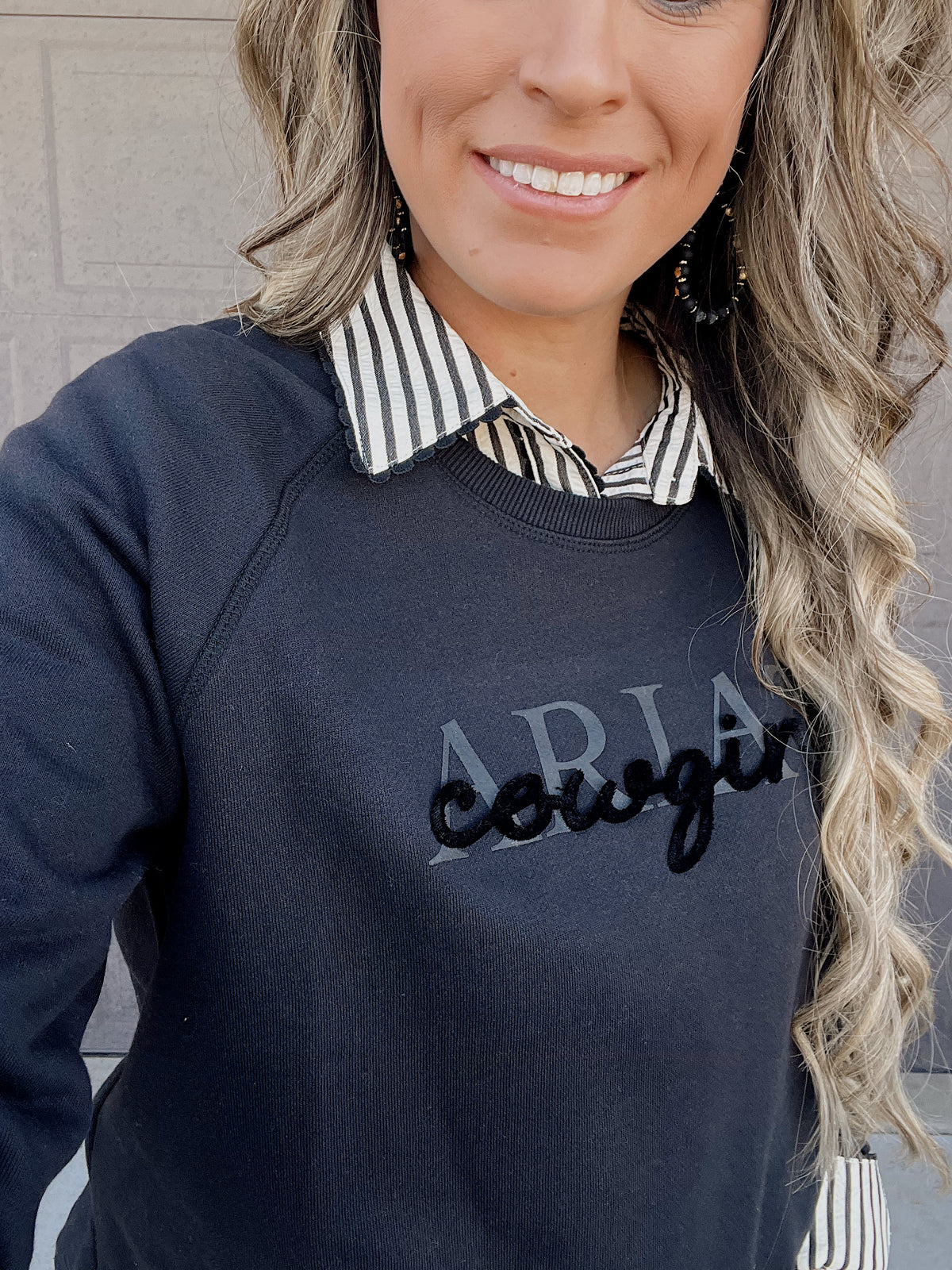 The Ariat Cowgirl Crew Neck Sweatshirt