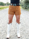 The Stockyards Lace Lined Short