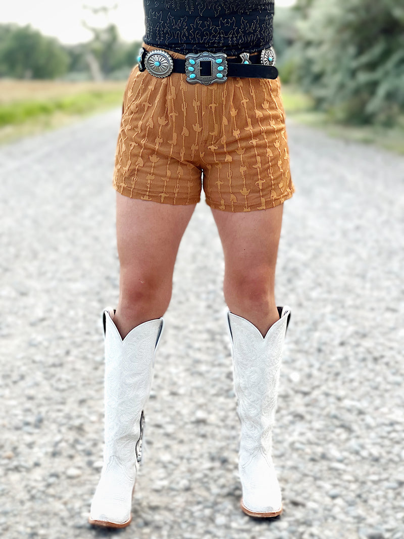 The Stockyards Lace Lined Short