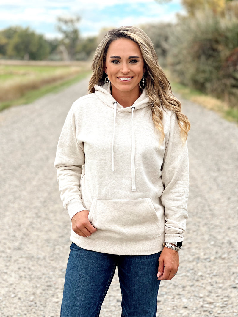 The Auburn Hoodie in Iced Oatmeal