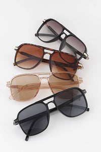 Straight Aviator Sunglasses