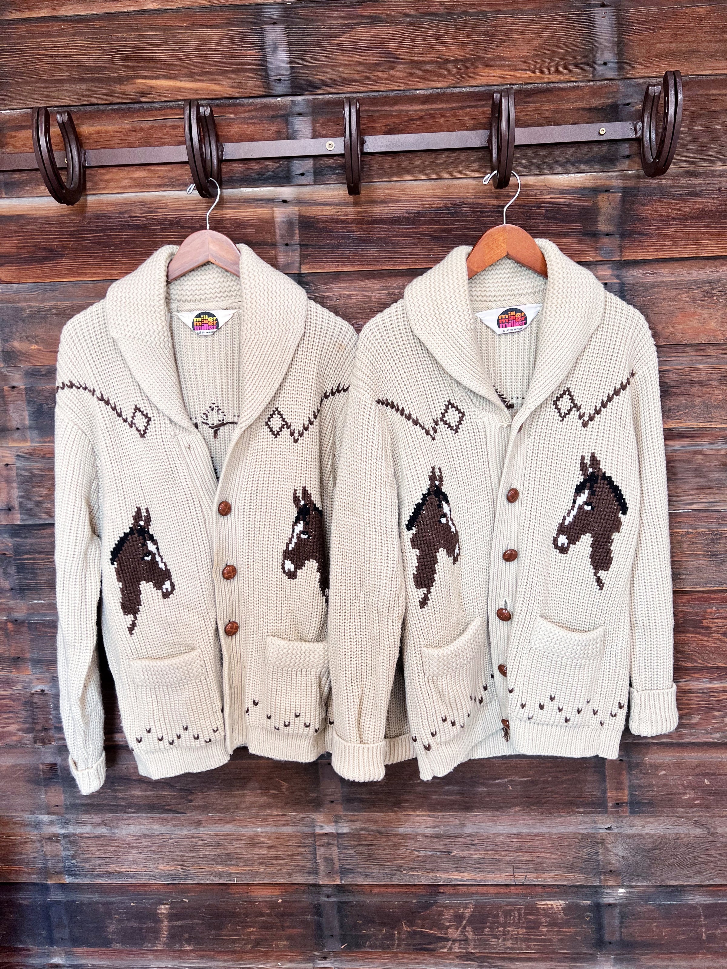 Kelli's Closet His & Hers Vintage Western Sweaters