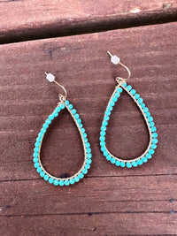 The Drifter Earring in Turquoise