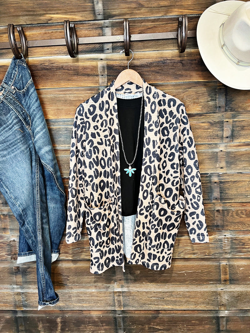 The Leopard Light Weight Cardigan