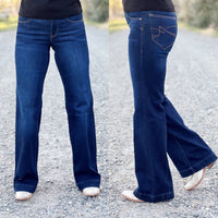 The Ultra Stretch Dark  Perfect Rise Trouser Jean
