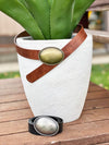 The Rustin Leather Belt