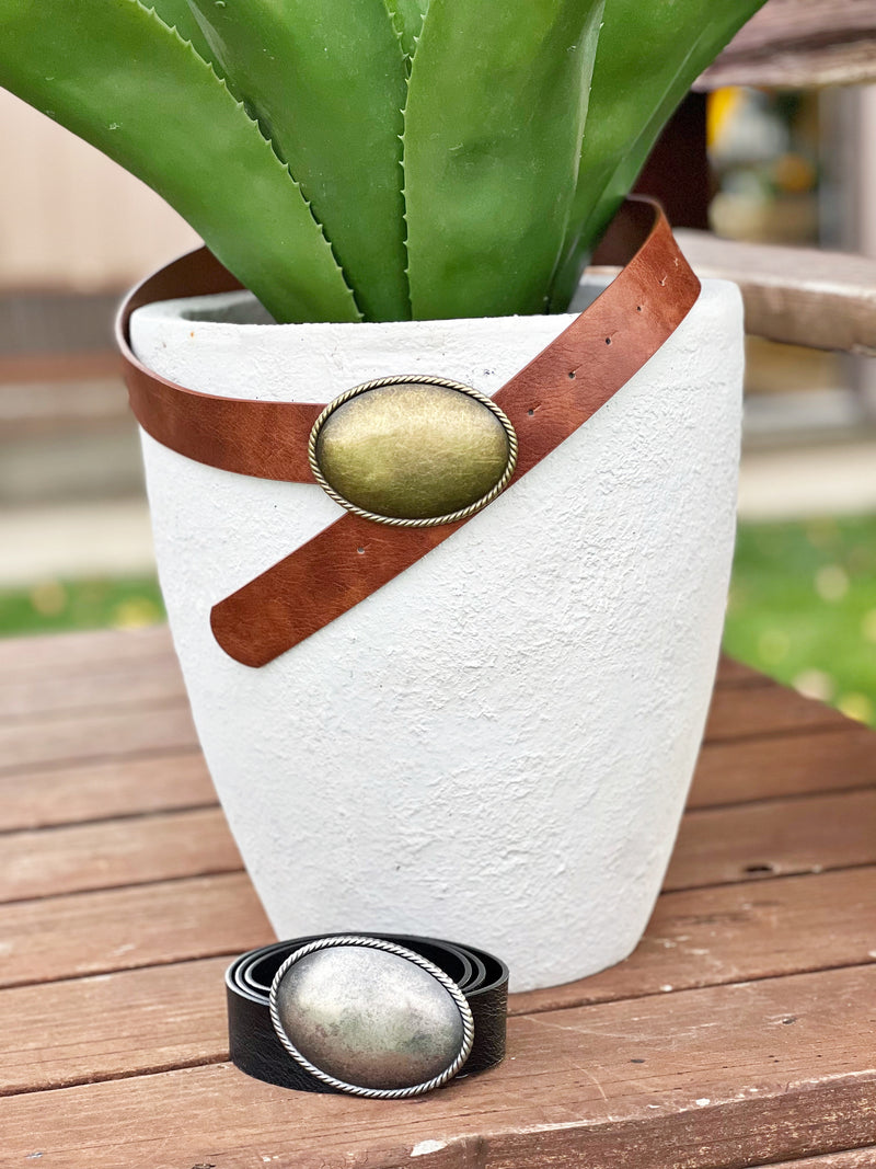 The Rustin Leather Belt