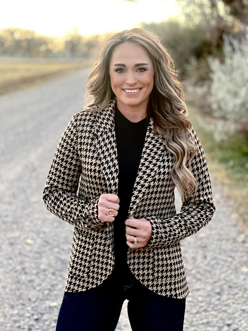 The Houndstooth Blazer