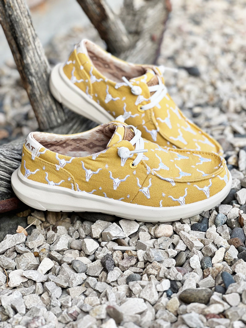 The Hilo Mustard Shoe