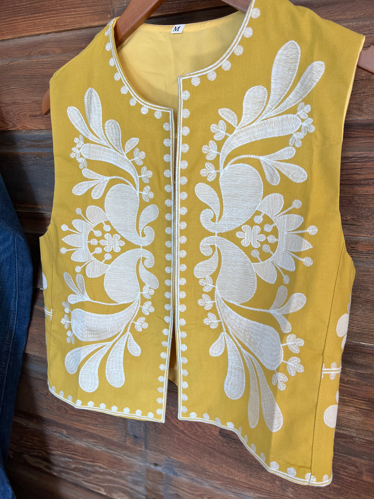 Kelli's Closet  Mustard Vest